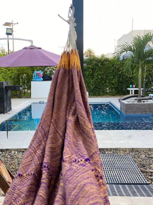 Carmen de Apicalá Casa Palma Roja Boutique , Piscina Privadaヴィラ エクステリア 写真