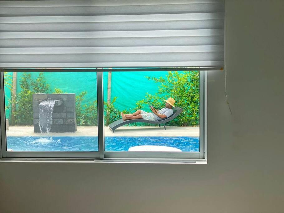 Carmen de Apicalá Casa Palma Roja Boutique , Piscina Privadaヴィラ エクステリア 写真