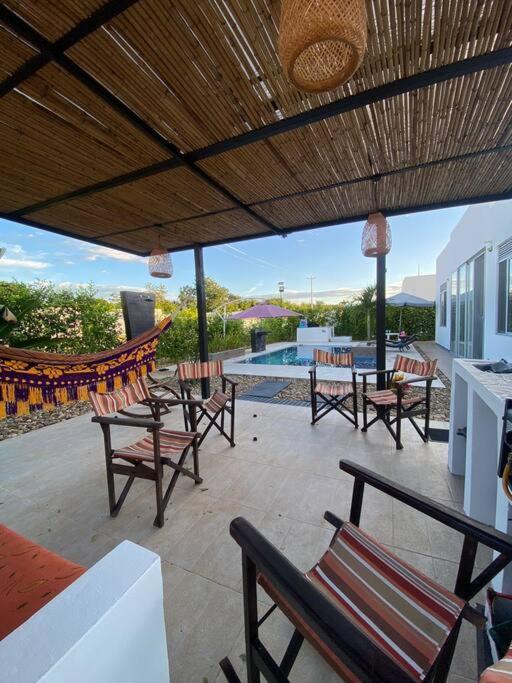 Carmen de Apicalá Casa Palma Roja Boutique , Piscina Privadaヴィラ エクステリア 写真